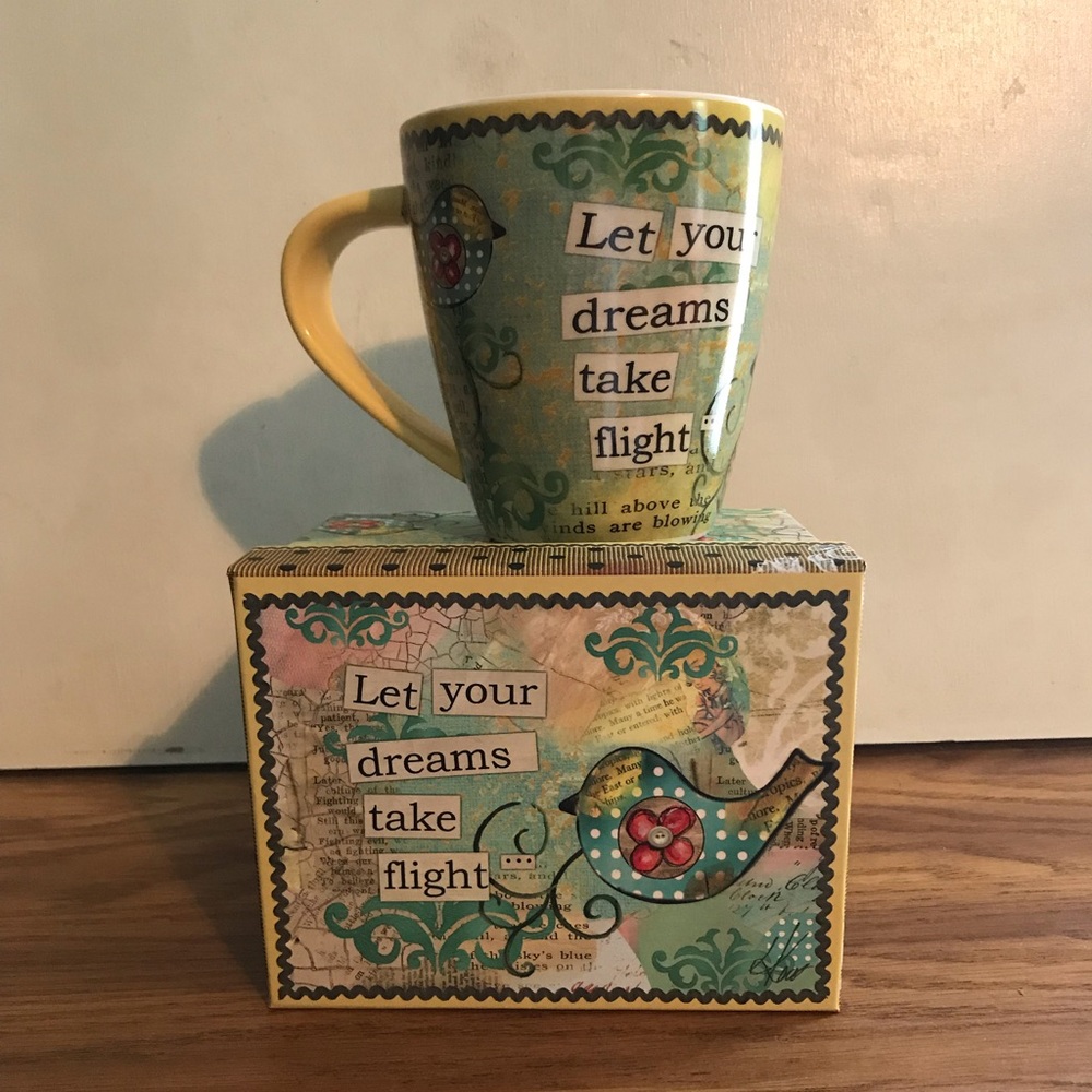 Lang 17oz Take Flight cafe mug